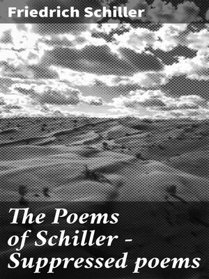 cover image of The Poems of Schiller — Suppressed poems